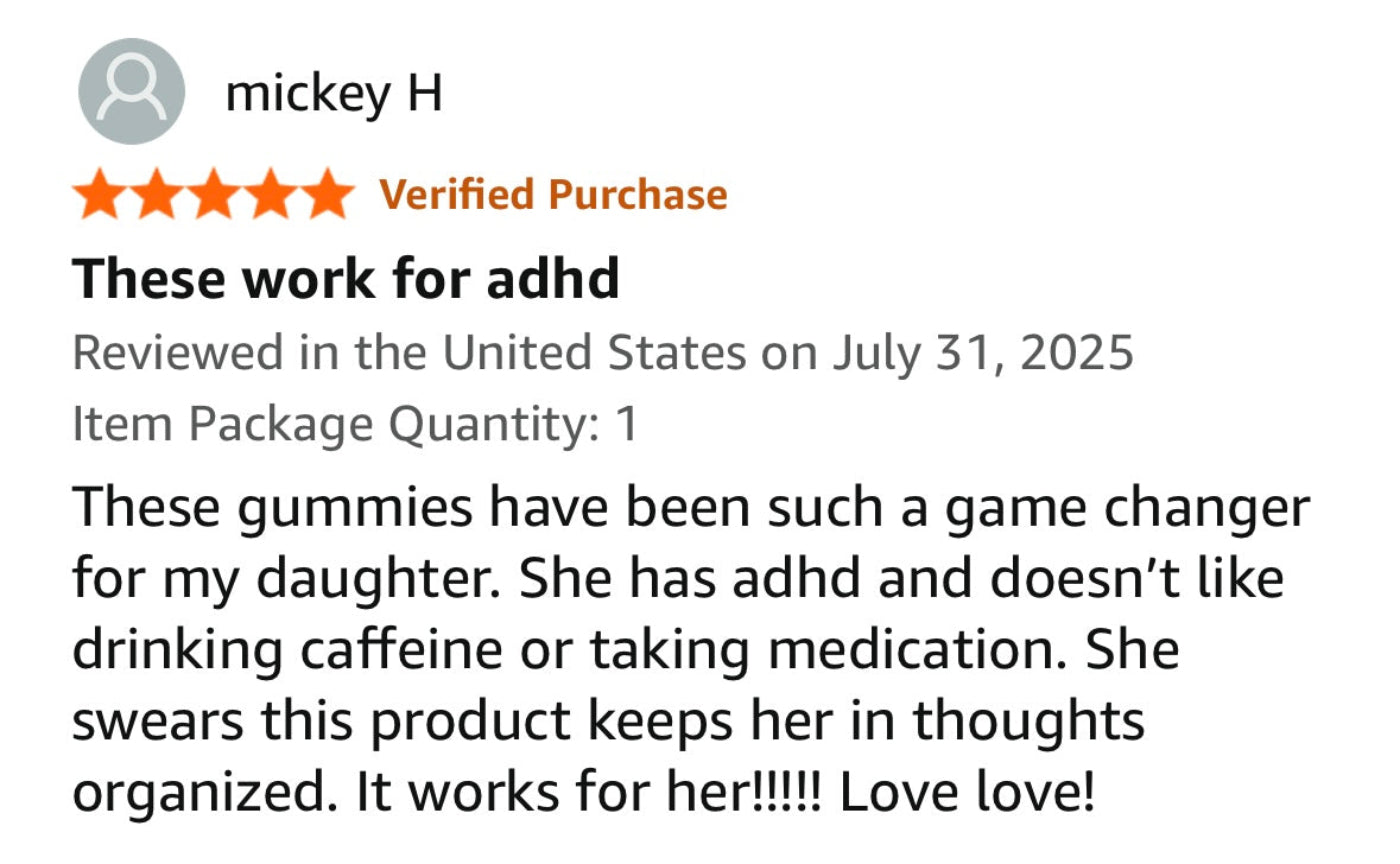Verified Amazon review from Mickey H