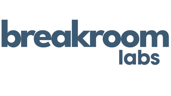 breakroom labs logo on a white background